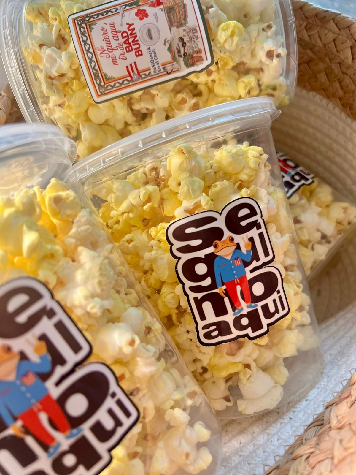 Pop corn | Bad Bunny Viewing Party